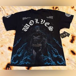 Darc Sport BATMAN ENERGY "PREMIUM" OVERSIZED TEE IN BLACK “MEDIUM”